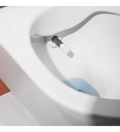 德国劳芬Cleanet Navia淋浴马桶白色带清洁外套